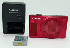  Exc   /chargr Canon PowerShot SX620 HS Digital Camera Red 20.2 MP 25x Zoom