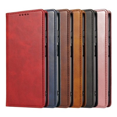 Für Xiaomi 11 Redmi Handy Tasche Flip Cover Case Echt Leder Schutz Hülle Wallet