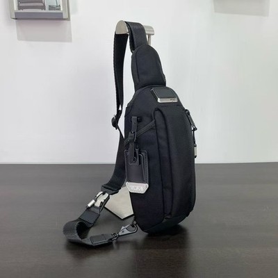 New Tumi Alpha Bravo Esports Pro Sling Crossbody Bag Black Outlet products