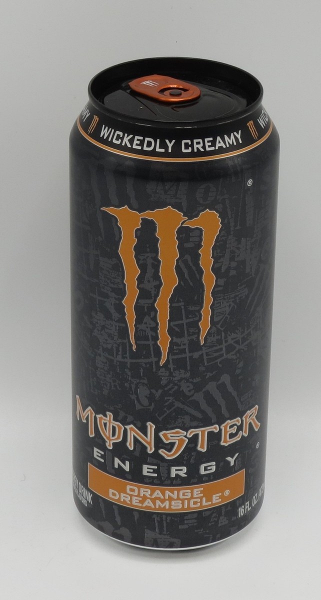 2025 NEW Monster Energy ORANGE DREAMSICLE 16fl oz / 473ml full can