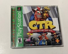 Crash Team Racing CTR (1999) Greatest Hits PlayStation 1 PS1 Complete CIB Manual