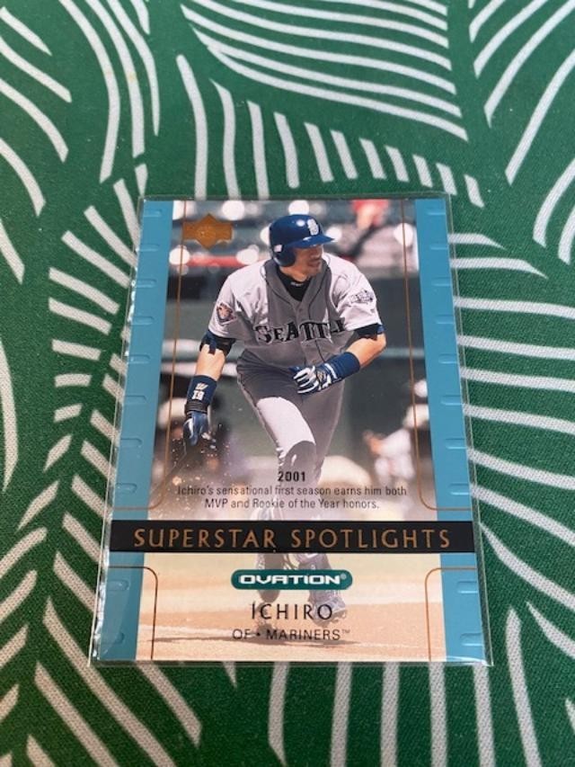 2002 Upper Deck Ovation - Superstar Spotlights Ichiro Suzuki #94 - FREE SHIPPING