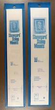 Unopened Old Stock Showgard Stamp Mounts, Size No's 31 & 33, 12 Strips Each