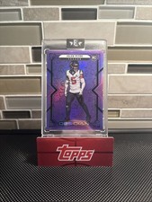 2022 Panini Obsidian - Rookies Jalen Pitre #156 Electric Etch Purple Flood /16 
