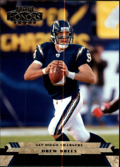 2005 Playoff Honors #82 Drew Brees - FB