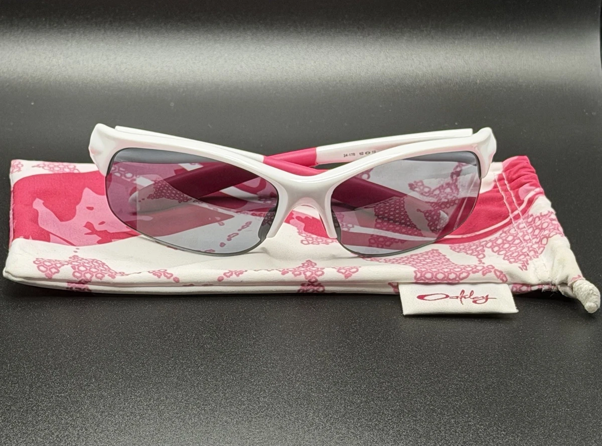 j*e様 OAKLEY Commit サングラス ホワイト ピンク COMMIT – メガネの