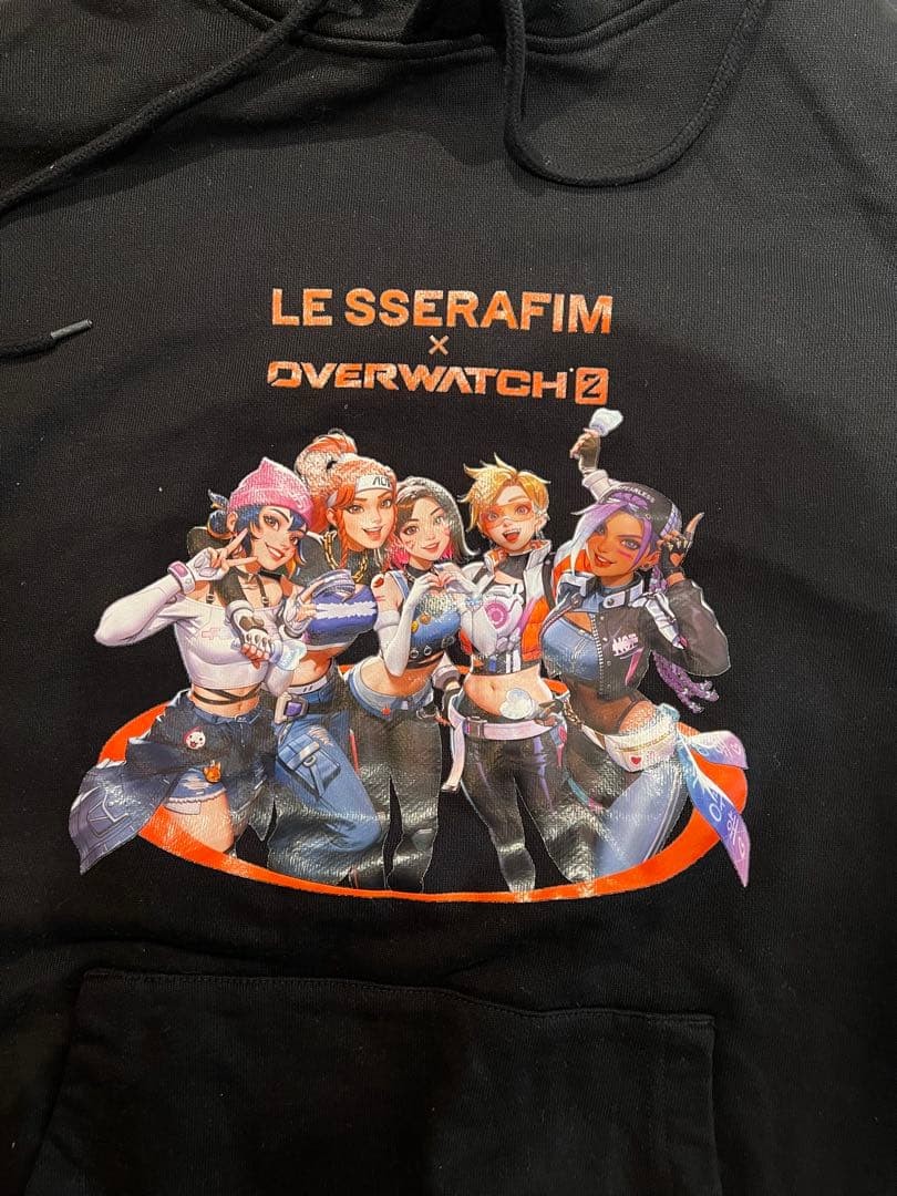 LE SSERAFIM OVERWATCH パーカーM オーバーウォッチ　ow LE SSERAFIM OVERWATCH Hoodie M Overwatch ow | eBay