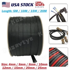 5M Cord Protector Cable Sleeve Wire Loom Tubing Sleeve for Power Cord Audio USB