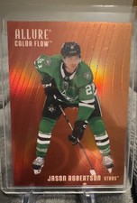 2025-26 Upper Deck Allure - Color Flow Jason Robertson #CF-4 Red Orange