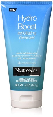 Neutrogena Hydro Boost Exfoliating Cleanser Gently Exfoliate Skin Oil Free 5oz
