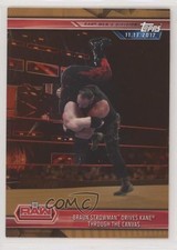 2019 Topps WWE Road to Wrestlemania Bronze Braun Strowman Kane #12 1u6
