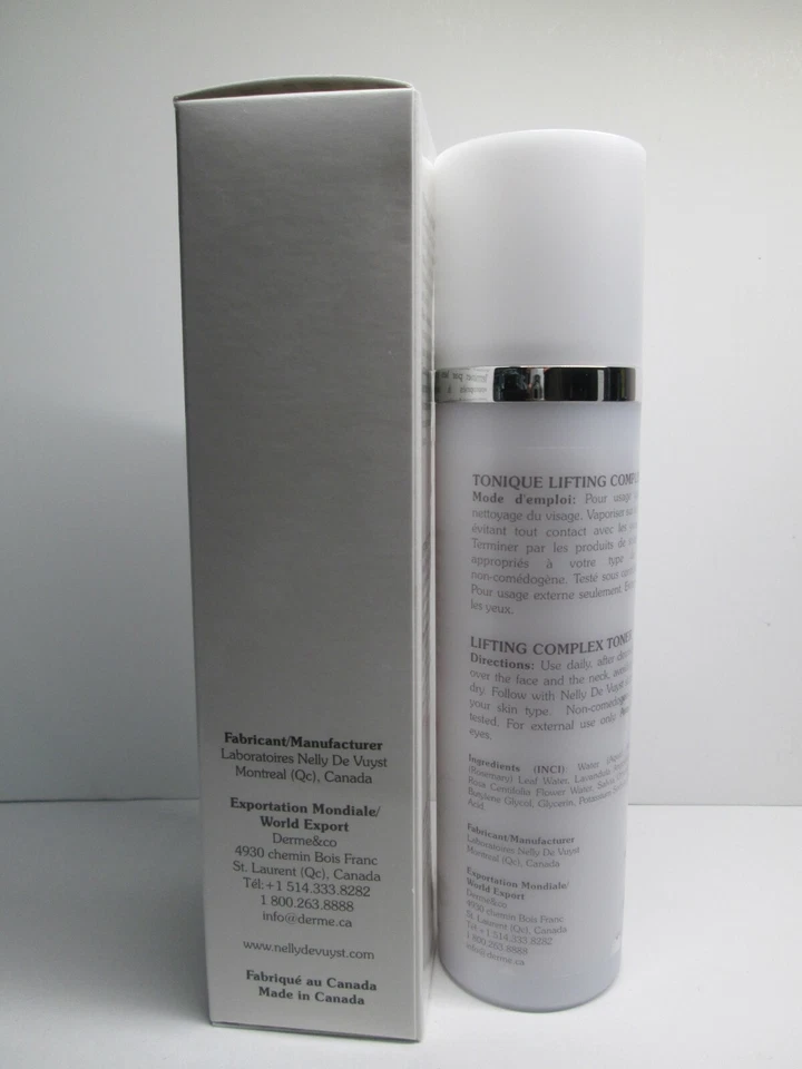 NELLY DE VUYST lifting complex toner 3.30fl.oz/100ml  - Image 2 of 2