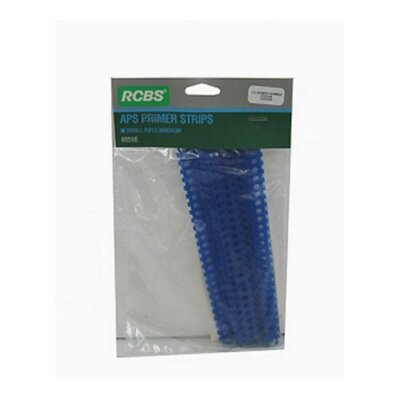 RCBS 88516 APS Unprimed Magnum Small Rifle Primer Strips 8 Pack
