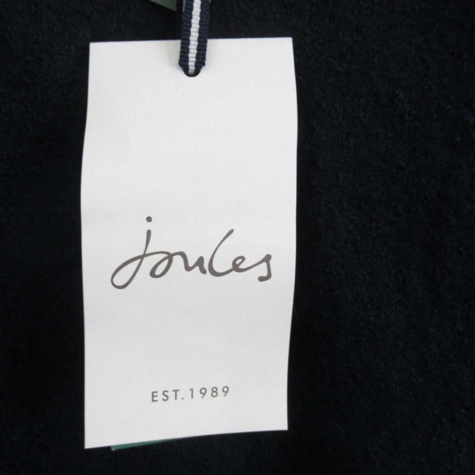 Capa poncho Joules tamanho único azul marinho mistura de lã feminina uso ao ar livre casual amada - Imagem 3 de 4