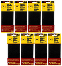 8 Packs 3M Imperial Wet Or Dry Sandpaper 400 Grit (5 Sheets/Pk, Total 40 Sheets)