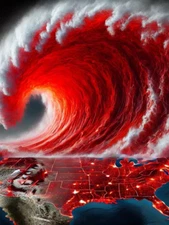 DONALD TRUMP 2024 Election Results Red Wave America Metal Fridge Magnet 3x4 7425