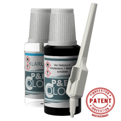 PRO-Lackstift-Set für HYUNDAI FR DIAMOND BLACK  2x20ml inkl. PEL
