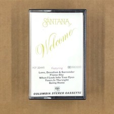 SANTANA Cassette Tape 70s Rock Fusion WELCOME