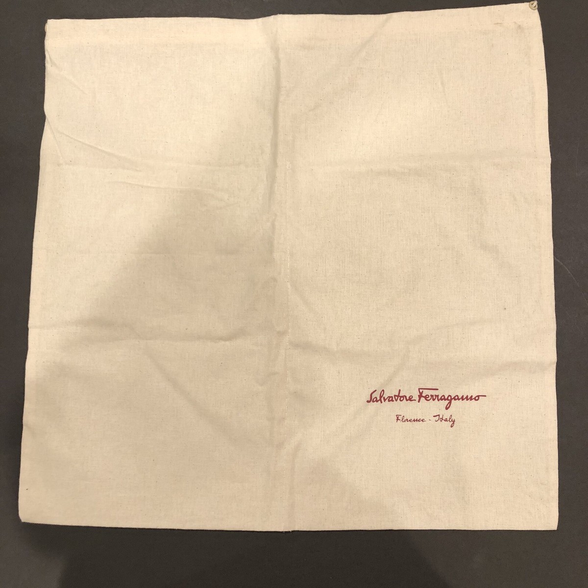 Salvatore Ferragamo Shoe Storage Dust Bag 16”x16.5” | eBay display picture 2