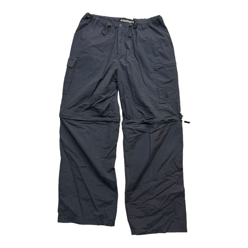 Pantalon De Survêtement Vintage Wilson – Jogging Piste Nylon Bleu, Taille M Léger