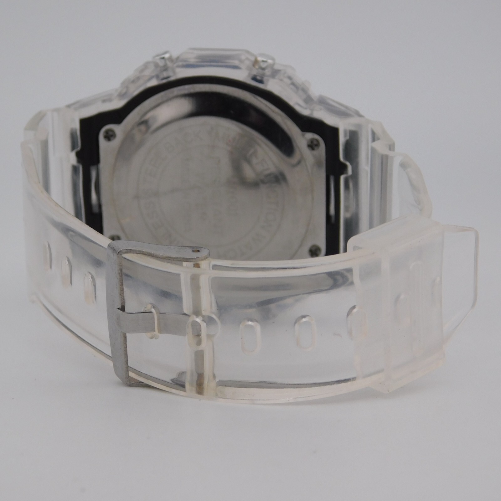 Multi-function Watch Clear Plastic Quartz Digital… - image 3