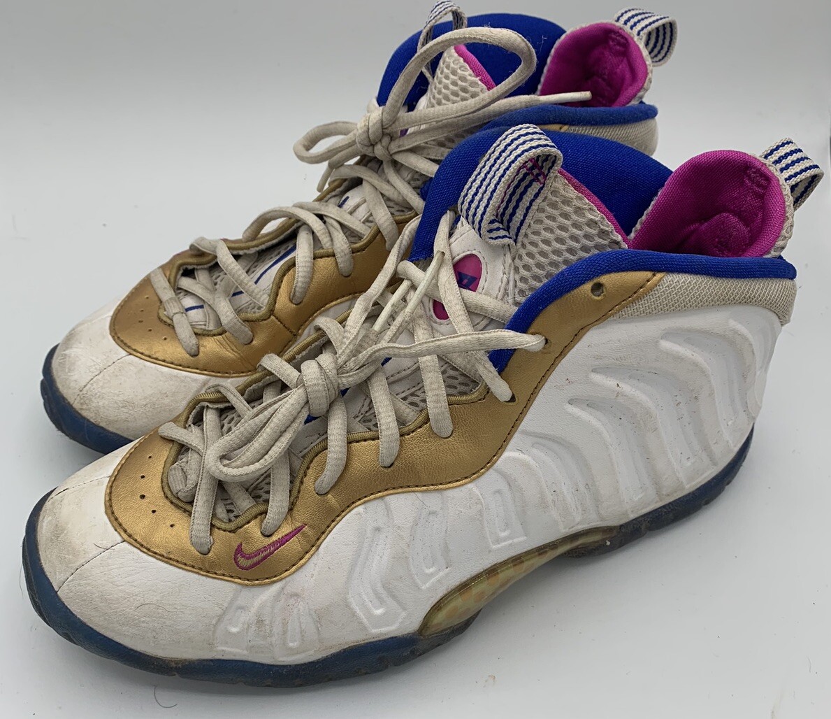 Nike Air Foamposite One Shoes Peanut Butter Jelly Fuchsia 644791