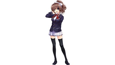 Anime skirt school uniform ushinawareta mirai wo  Custom Playmat Mat Pad