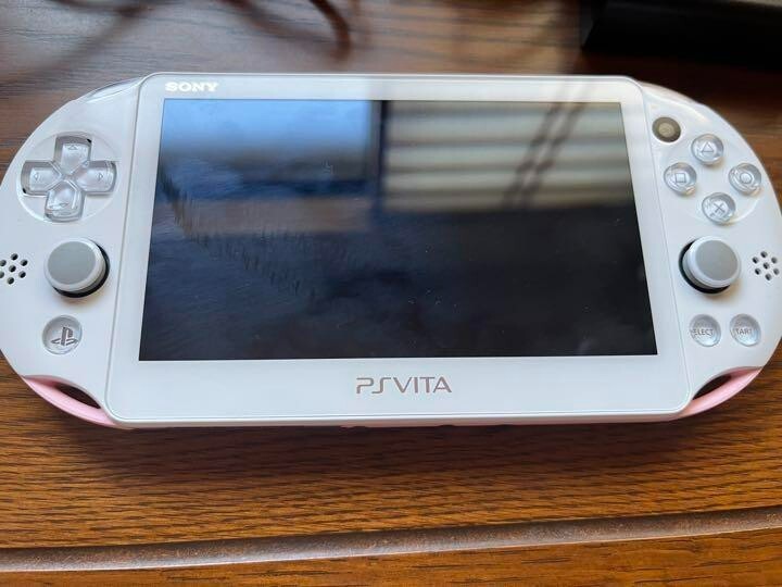 SONY PS Vita Light Pink / White Console PCH-2000 ZA19 Model
