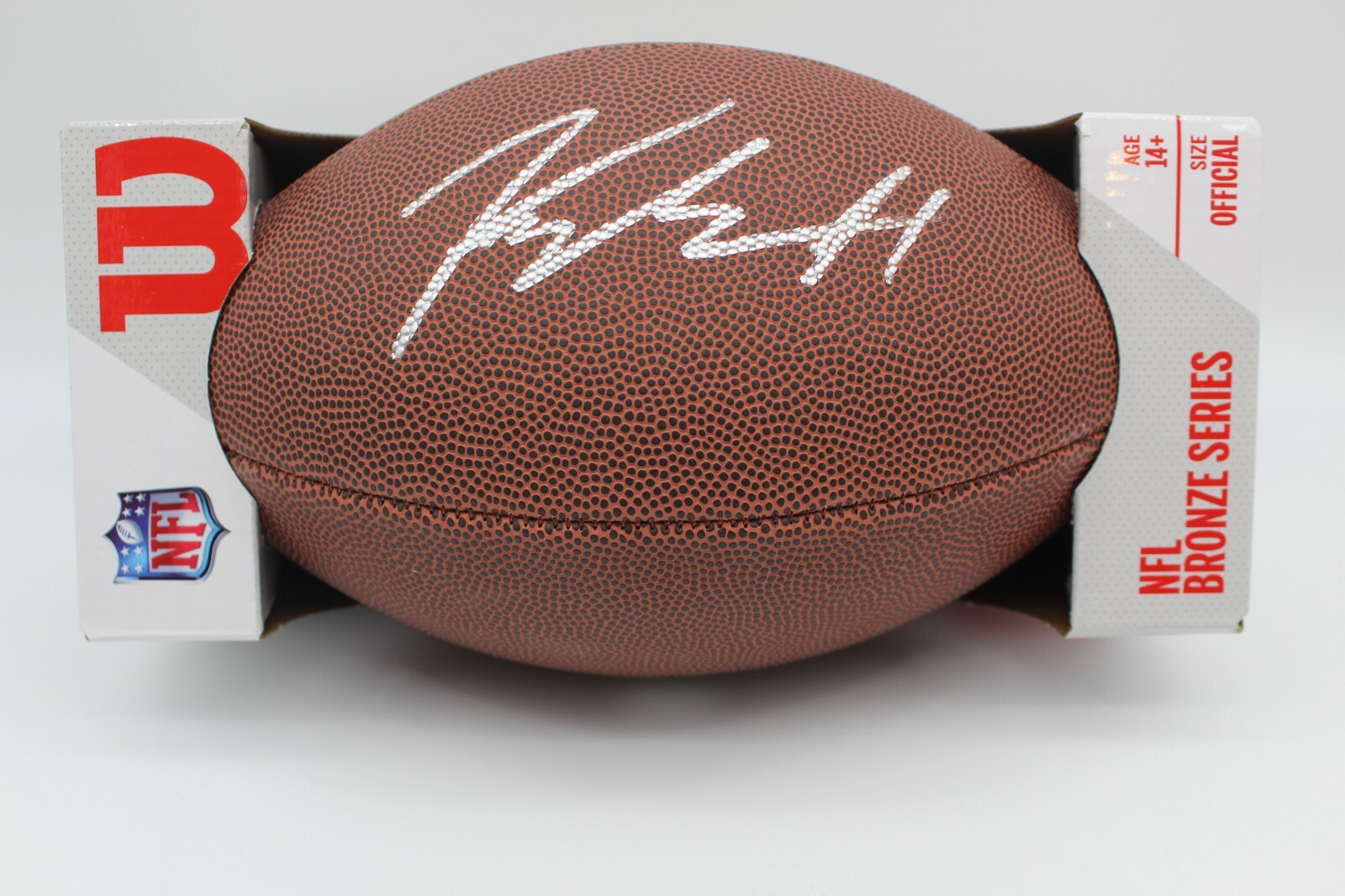 Kyle Hamilton Autographed Signed Notre Dame Fighting Irish NFL Replica Football w/JSA COA 