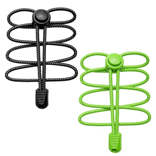 2 pares de cordones elásticos sin atar de repuesto para adultos y niños - Bild 7 von 7