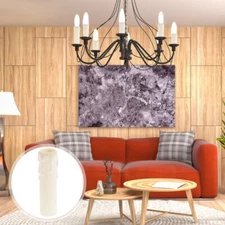 20Pcs Chandelier Candle Sleeves Chandelier Socket Covers Candle Socket Holders