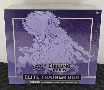 Pokémon Sword & Shield Chilling Reign Elite Trainer Box - Shadow Rider Calyrex