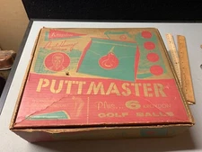 Vintage PUTT MASTER in original box - works fine! Celebrity Golf Pro endorsed