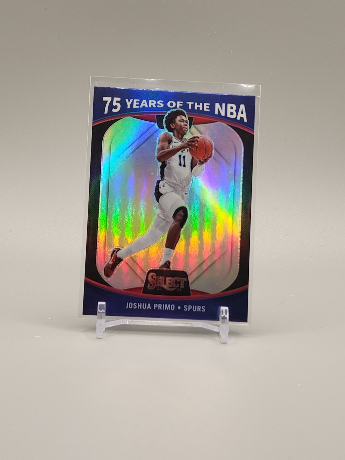 Joshua Primo 2021-22 Select #75 Silver Prizm 75 Years Of The NBA Rookie