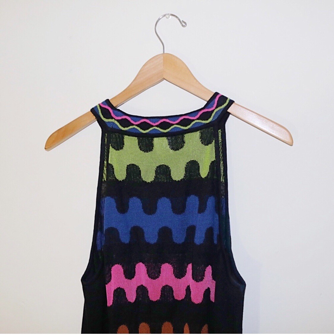 オールインワン・サロペット Missoni Degrade Embroidered Midi Dress With Halter Neckline Missoni Dégradé Midi Dress With Halter Neck | Lyst