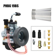 Dellorto Phbg 19mm Bs Carburetor 2 Stroke Manual Choke Carb With Air Filter Dellorto Phbg 19mm Bs Carburetor 2 Stroke Manual Choke Carb With Air Filter