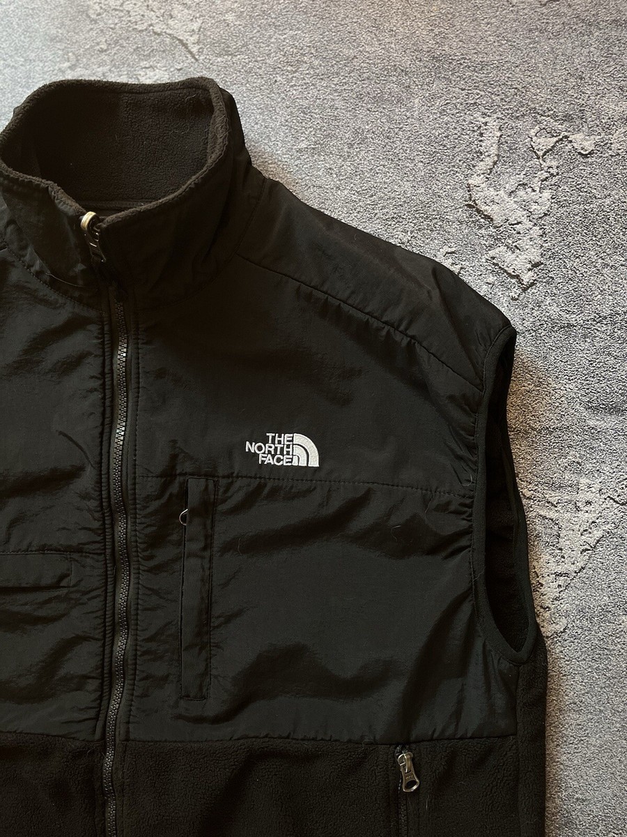 Vintage The North Face Denali Black Fleece Full Zip Vest Vintage The North Face Denali Black Fleece Full Zip Vest