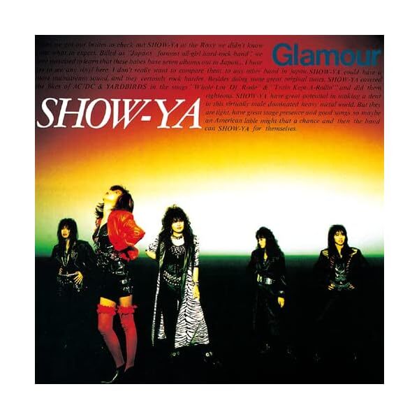 SHOW-YA Glamour w/ bonus track JAPAN CD JM JP