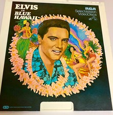    ELVIS PRESLEY   BLUE HAWAII      RCA CED SelectaVision VideoDisc Movie EX