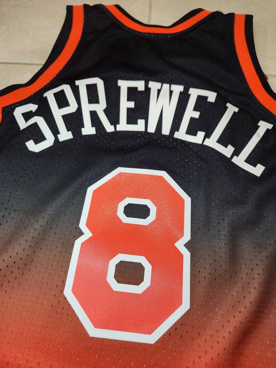 NWT New York Knicks Men S Latrell Sprewell Mitchell & Ness