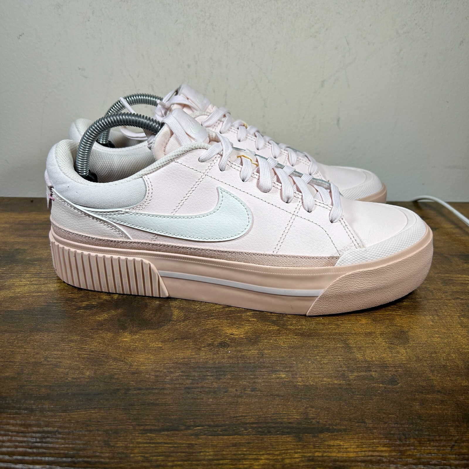 Nike Court Legacy Lift Shoes 'Light Pink' Women's Siz… Gem