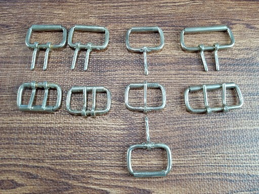 Silver Tone Simple Basic Roller Belt Buckle Diffe… - image 1