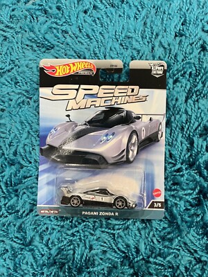 NEW Hot Wheels Premium Car Culture Speed Machines PAGANI ZONDA R 1:64 Car HKC42