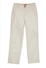 Red Camel Adjustable Waist Flat Front Boys Pants NWT Stone