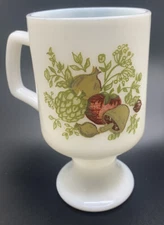 Vintage 1972-1987 Corning Spice O’  Life Mug With Cute Little Mushroom On It!