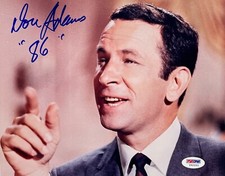 DON ADAMS Autograph Signed 8x10 Get Smart PHOTO PSA/DNA Certified Y62220