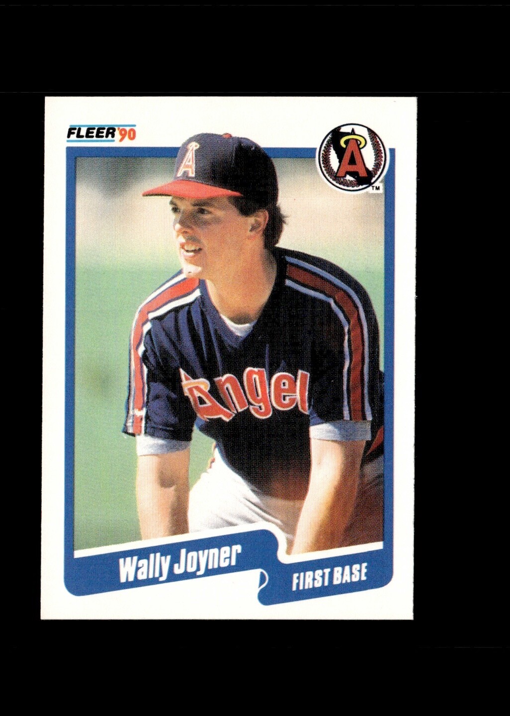 1990 Fleer - #136 Wally Joyner