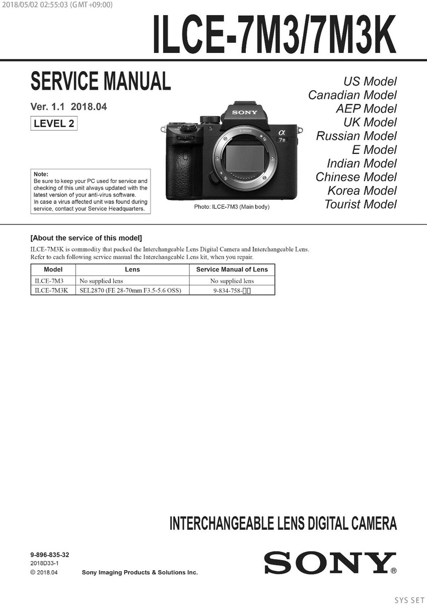 Sony Ilce 7m3 Sony Alpha Iii Manual Buy Sony Alpha A7 III