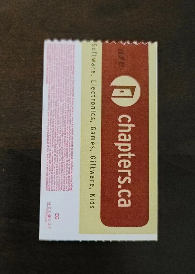 A Perfect Circle 2001 The Warehouse Toronto Original Vintage Concert Ticket Stub - Image 2 of 2