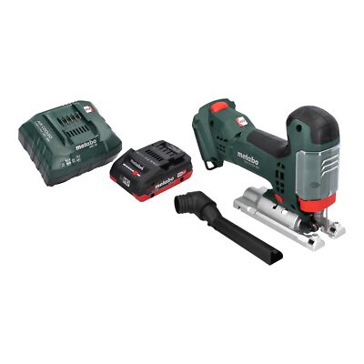 Metabo STA 18 LTX 100 Stichsäge 18 V 100 mm Brushless + 1x LiHD 4,0 Ah + Lader